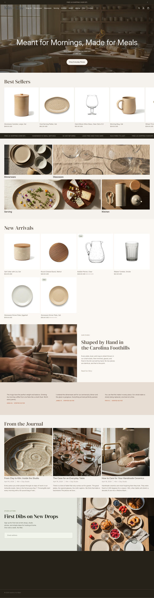 Ceramics homepage