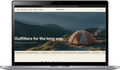 CAIRN Outfitters laptop mockup